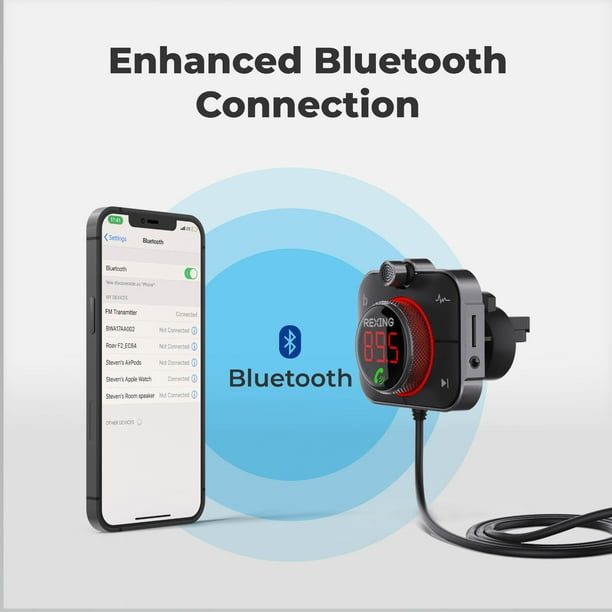 Récepteur Bluetooth 1Mii B06 Plus, adaptateur audio sans fil HiFi, récepteur  Bluetooth 4.2 avec 3D Surround aptX à faible latence