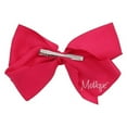 thumbnail image 4 of Motique Accessories 8 inch Grosgrain Hair Bow for Teen Girls (Hot Pink), 4 of 4