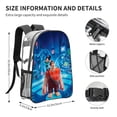 thumbnail image 2 of ¡Rompe Ralph!Mochila transparente temática, resistente y duradera, bolsa see-through para trabajo, deporte, universidad y viaje, 31 × 43 cm, 2 of 6