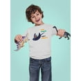 thumbnail image 2 of Stop Pollution, Ray Fish Long Sleeve Toddler -Image by Shutterstock,  4 Toddler, 2 of 4