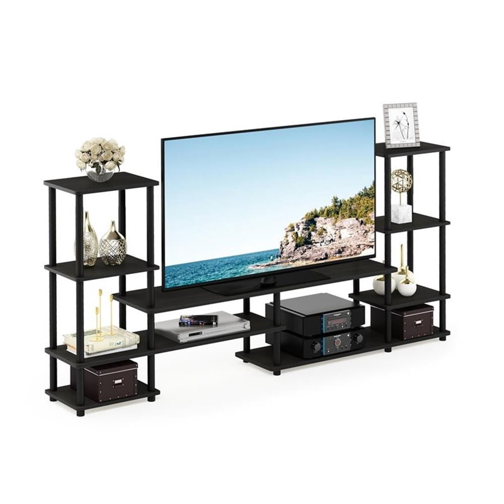 Pemberly Row Wood Grand Entertainment Center for TV up to 50" - Espresso