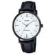 thumbnail image 1 of Casio Standard Analog Leather Strap White Dial Quartz LTP-VT03BL-7B Women's Watch, 1 of 3