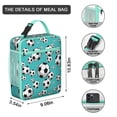 thumbnail image 2 of Premium Insulated Sports Lunch Box for Men & - Reusable Lunch Bag with,Hour Temperature Retention, Compact & Lightweight Design for Office, Work, Picnic, Travel - Durable Lunch Tote for Adults., 2 of 5