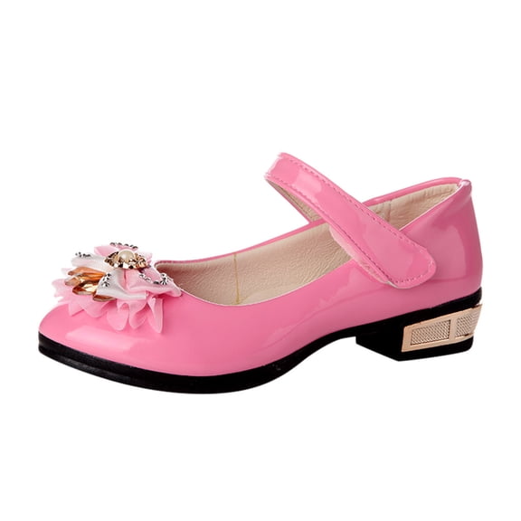 Daznico Sparkling Bowknot Sandals for and Baby Girls Footwear,9-9.5 Years