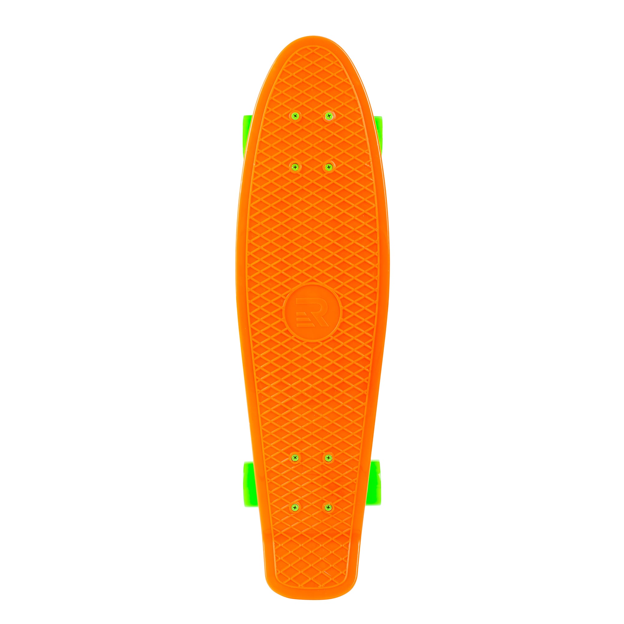 Retrospec Quip Skateboard 27" Classic Plastic Cruiser Complete Skateboard w/ Abec 7 bearings
