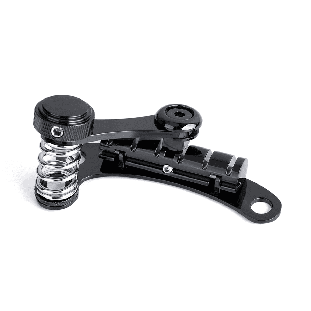 Guitar Vibrato Tailpiece Tremolo, Flat Top Body Tremolo Unit Vibrato Bridge for LP Electric Guitars Black
