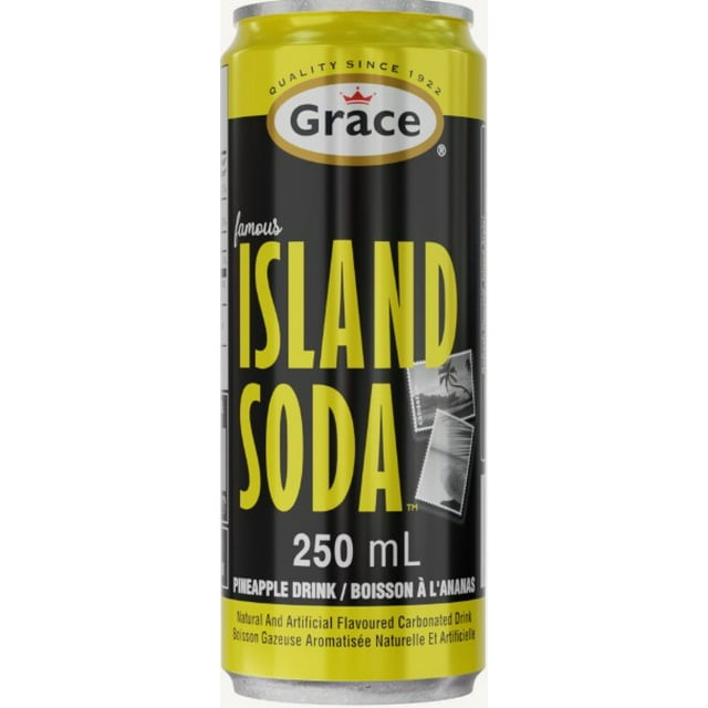 GRACE FAMOUS ISLAND SODA (CAN) : PINEAPPLE DRINK