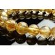 thumbnail image 3 of 100% Natural Brazil Gold Rutilated Quartz Crystal Wealthy Round Beads Women Men, 3 of 4