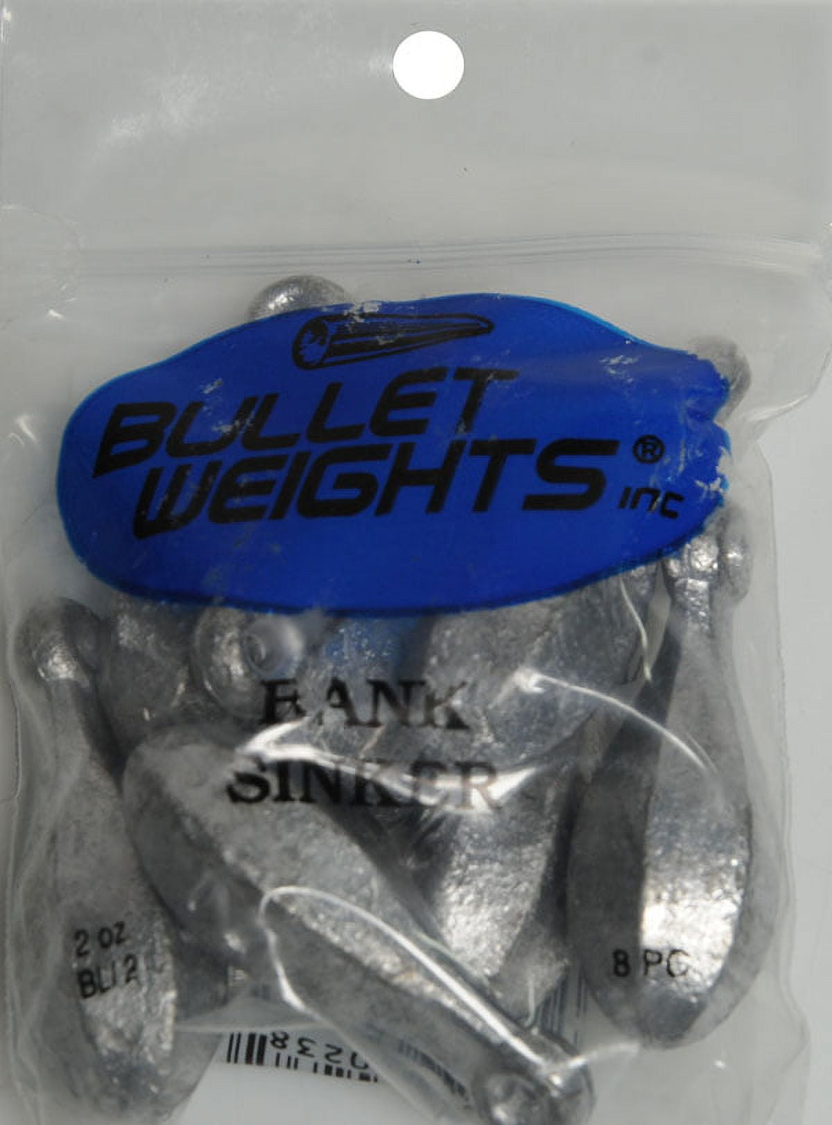 Bullet Weights® BLI2-24 Lead Bank Sinker Sizes 2 Oz. Fishing
