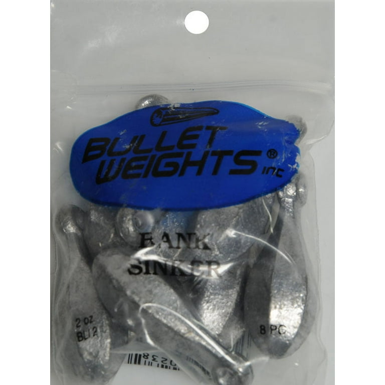  Bullet Weights Slip Sinkers 7/16 oz. 1000 pc : Sports &  Outdoors