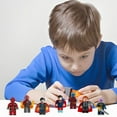 thumbnail image 3 of Paquete de 36 Minifiguras de Bloques de Construcción Superhéroes - Juguetes de Acción Coleccionables para Niños de 36 Años en Adelante, 3 of 6