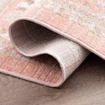 thumbnail image 5 of Crestwood Traditional Oriental 5x7 Salmon and Brown Polyester Indoor Area Rug, 5'3'' x 7', 5 of 6