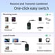 thumbnail image 4 of Receptor y Transmisor de Audio Bluetooth 5.4 RT/TX 2 en 1, Adaptador para TV, Auriculares, Coches y Vuelos, Conector de 3,5 mm, Adaptador de Audio Auxiliar., 4 of 5