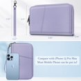 thumbnail image 4 of Funda para pasaporte, cartera Fintie Family, de nailon, con bloqueo RFID, 4 of 8