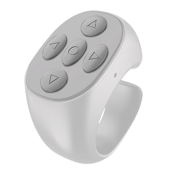 TACILIP Fingertip Wireless Bluetooth Remote Control Fingertip Wireless Bluetooth Remote Control Short Video Like Remote Control Lazy Selfie Taker Ebook Page Turner, Birthday Gifts