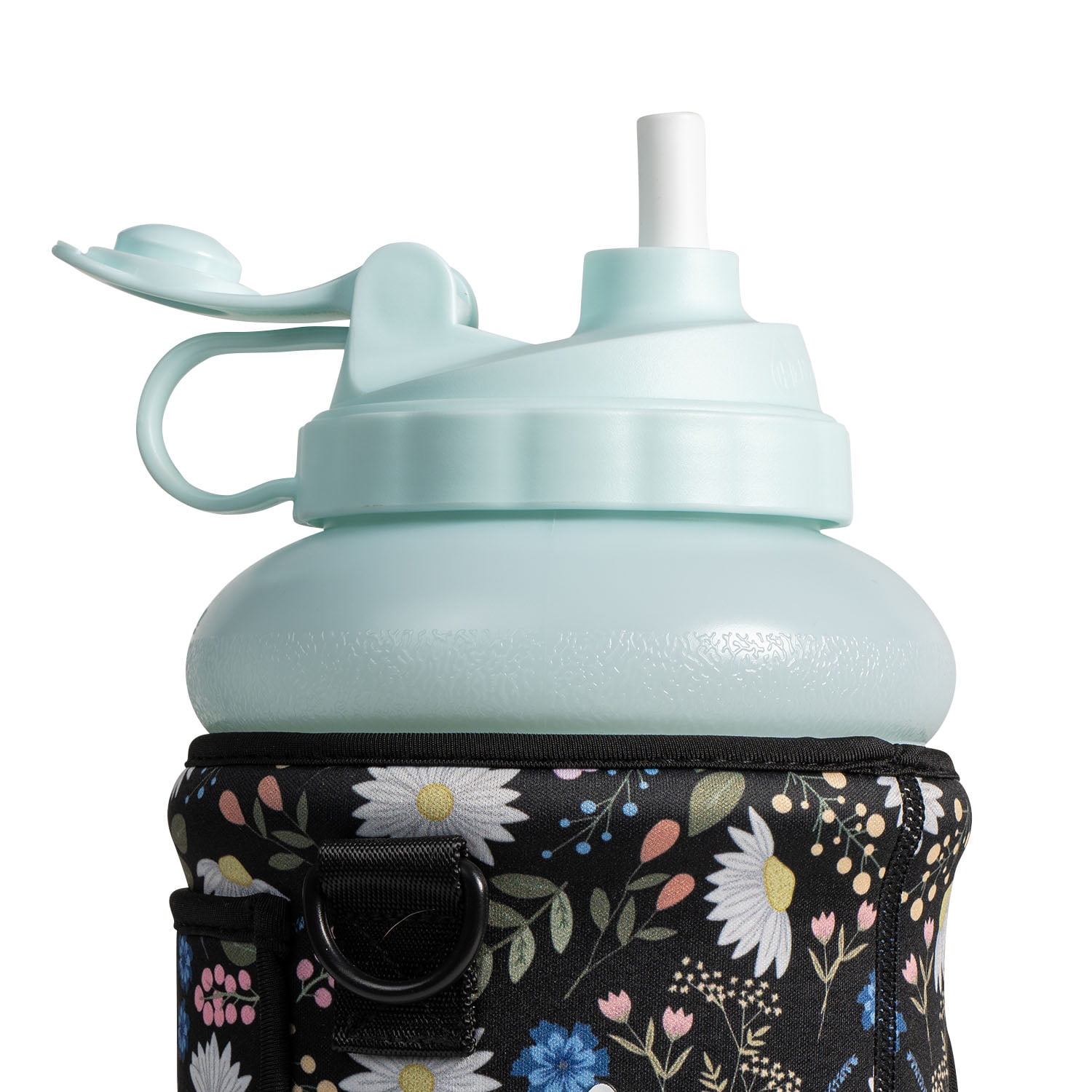 HydroJug Floral 73oz Jug and Sleeve - Features Leakproof, Carry Handle, Dishwasher Safe, BPA Free