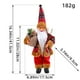 thumbnail image 4 of Decoración navideña, muñeco de Papá Noel de pie, adorno navideño, bonito regalo, muñeco de nieve, decoración de ventanas, suministros, 4 of 6