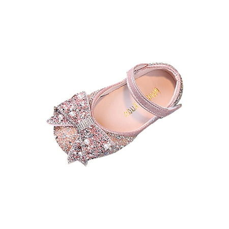 

Princess Shoes Children Dance Shoes Casual Shoes Girl Matching Wedding Clothes Dance Diamond Butterfly Fit Kids Shoes