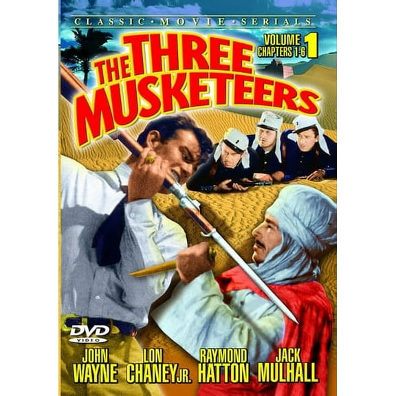 The Three Musketeers: Volume 1: Chapter 1-6 (Unrated) (DVD), Alpha Video, Action & Adventure