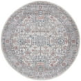 thumbnail image 4 of SAFAVIEH Oregon Creighton Floral Bordered Area Rug, Grey/Ivory, 5'1" x 7'6", 4 of 9