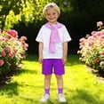 thumbnail image 2 of School Boy Outfit Cheerleader Dance for Graduation T-Shirt Casual Shorts Sets Graduation Dress Outfit Party Dress up 4T, 2 of 6