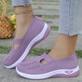 thumbnail image 6 of Willtoo Orthopedic Dress Shoes for Women Arch Support Golf Shoes Lightweight Non Slip Slip on Business Casual Shoes Mesh Stretch Comfortable 2026 New Orthopedic Shoes, 6 of 7