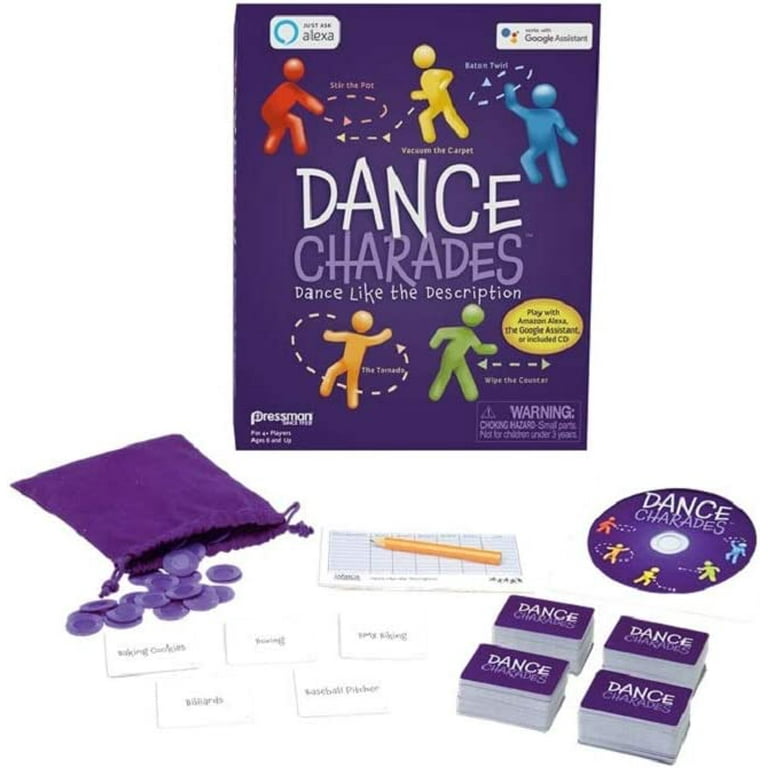 Alexa Skill Kids Alexa Games Pressman Dance Charades Game