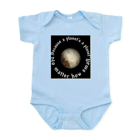

CafePress - Pluto Onesie A Planet s A Planet - Baby Light Bodysuit Size Newborn - 24 Months