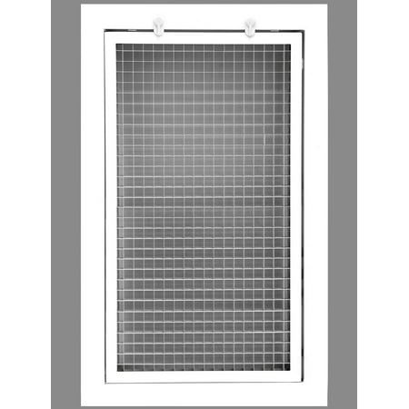

8 x 16 Cube Core Eggcrate Return Air Filter Grille for 1 Filter