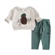 thumbnail image 1 of Spring Baby Hoodies Set 0-3Y Boys Pullover and Pants 2Pcs Toddler Sweatshirt Suit Children's Clothes Kid's Casual Outfit, 1 of 6