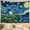 D, variant on XaaKee Tapestry Wall Hanging, Post-Impressionism Desert Mesa Night Landscape Tapestry For Bedroom, High-Quality Polyester Large Tapestry, Living Room Bedroom Decor, 60x40Inch