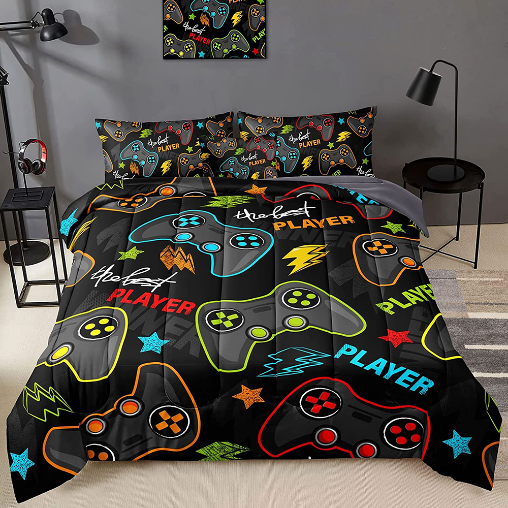 Children's 5 Piece Gaming Duvet Set Children's Gaming Duvet Set Twin