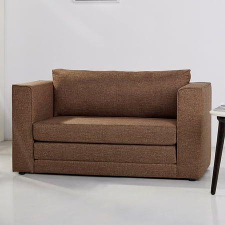 Bamboo Loveseat - Gold Sparrow Corona Convertible Sleeper Loveseat