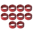 thumbnail image 3 of 2x10 Anillos De Metal Para Pata De Paloma, Identifican Bandas, Eliminan Fácilmente Los Accesorios, Color Rojo, 3 of 6