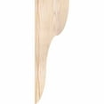 thumbnail image 3 of 3 1/2"W x 8"D x 24"H Carmel Smooth Corbel, Douglas Fir, 3 of 9