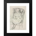 thumbnail image 2 of Mary Cassatt 18x24 Black Modern Framed Museum Art Print Titled - Simone Seated (C. 1903), 2 of 5