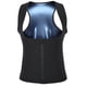 thumbnail image 3 of Chaleco Sauna para Mujer, Chaleco de Sudor, Camiseta sin mangas de sauna con corsé delgado, Fajas para Mujer Gym, Corsé de entrenador de cintura, Chaleco con cremallera Reducir Cintura Abdomen (S/M) Ecomeon  no, 3 of 5