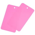 thumbnail image 1 of Uxcell 50pcs Waterproof Wires Plastic Shipping Tags Pink 2 x 3.5", 1 of 6