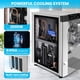 thumbnail image 4 of Máquina de helado comercial de 2000 W, máquina de helado de servicio duro de encimera de un solo sabor de 4,8-6,4 GAL/H, máquina de helado duro con limpieza automática y pantalla LED inteligente para, 4 of 5