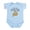 Sky Blue, variant on CafePress - I Get My Muscles From My Godfather Body Suit - Baby Light Bodysuit, Size Newborn - 24 Months