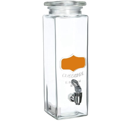 Circleware Yorkshire Element 80Oz. Dispenser With Gold Metallic Panel