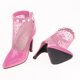 thumbnail image 2 of Botines de moda 1/3 BJD Tacones altos para la noche Lolita Doll PU Leather Pink Stiletto Shoes Baoblaze Zapatos de muñecas BJD, 2 of 7