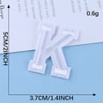 thumbnail image 2 of Computer Embroidery Label Towel Embroidery English Letter Patch Sticker Clothing Accessories Badge Embroidery Cloth Label Embroidery Cloth Sticker Stationery Cards And Envelopes Set Kids, 2 of 2