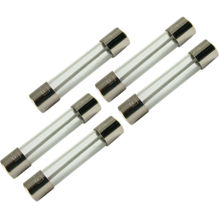 Fuse - 3amp Slow-Blow, 250V, 3AG, 0.25" x 1.25", 5-Pack