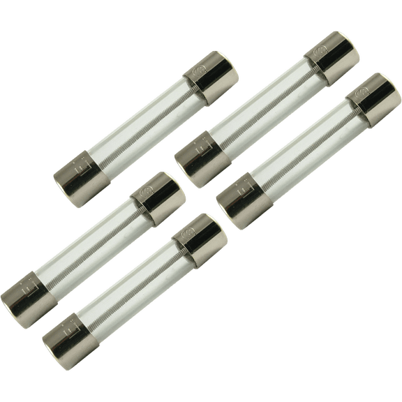 Fuse - 3amp Slow-Blow, 250V, 3AG, 0.25" x 1.25", 5-Pack