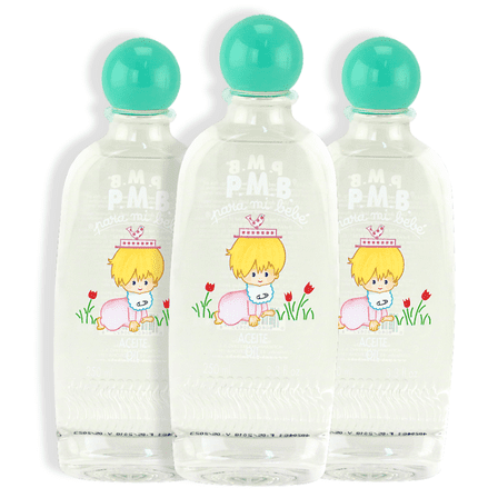Para Mi Bebe Baby Oil - Pure Mineral Oil, Soft Skin, 8.3 fl oz (Pack of 3)