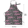thumbnail image 6 of Goofa Lovely Mom Ever Printed Waterproof Apron 33" Chef Aprons for Men Heavy Duty Chemical Work Apron Adjustable Bib Apron, 6 of 9