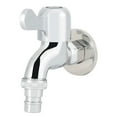 thumbnail image 2 of nobrands Water Faucet G1/2in Wall Mounted Laundry Bathroom Washing Machine Water Faucet Single Cold Water Tap, 2 of 7
