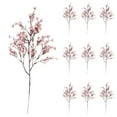thumbnail image 2 of 10 Ramas de Flor de Durazno Realistas de 50 Cm | Tallos Florales Secos de Inspiración Zen | Flores Artificiales Color Carne para Decoración Del Hogar, Bodas, Fiestas y Fotografía., 2 of 6