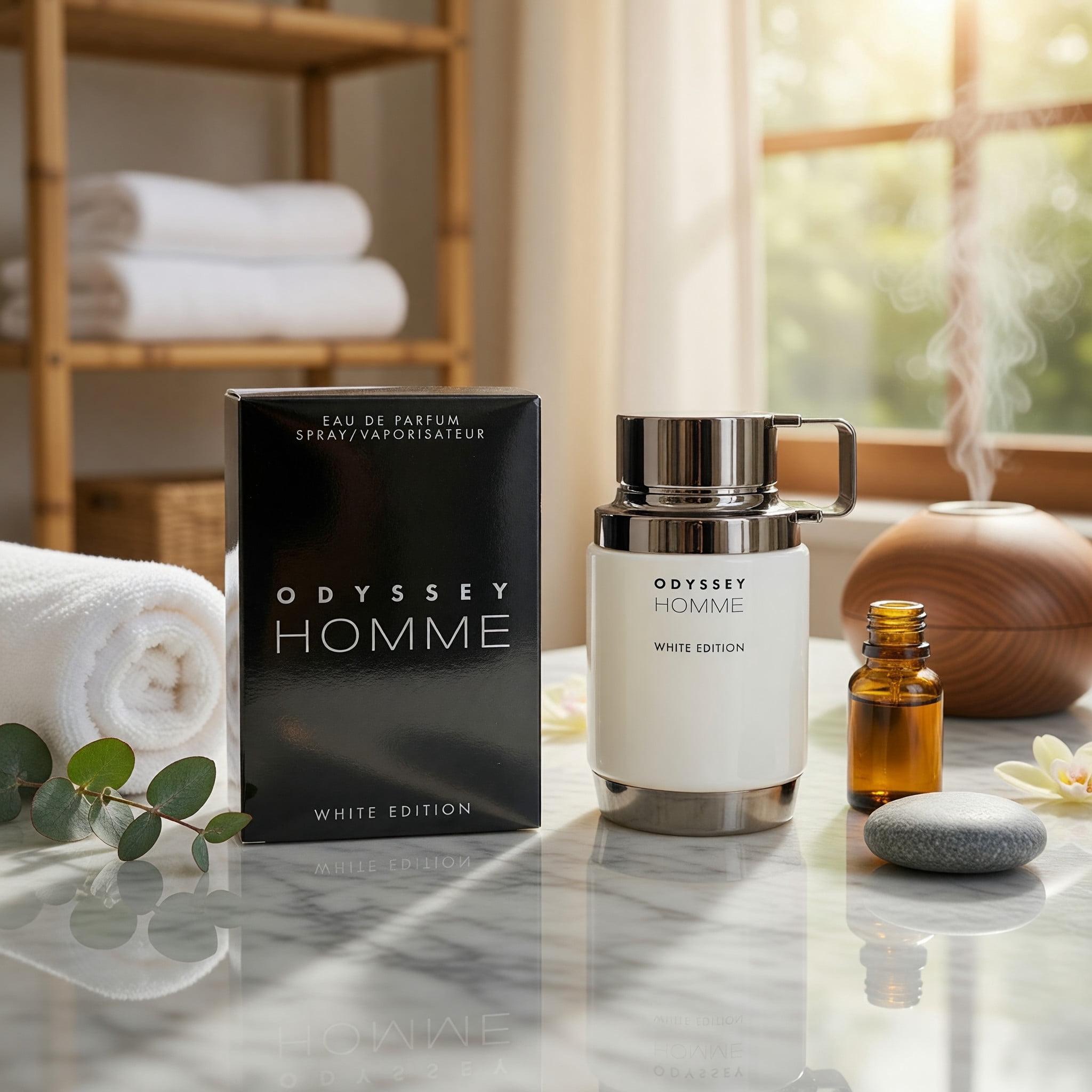 香水(男性用) ARMAF ODYSSEY HOMME WHITE EDITION Armaf Odyssey Homme White Edition, Amber Fougere EDP Spray for Men